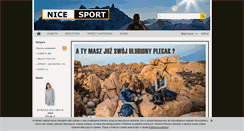 Desktop Screenshot of nice-sport.eu