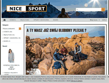 Tablet Screenshot of nice-sport.eu